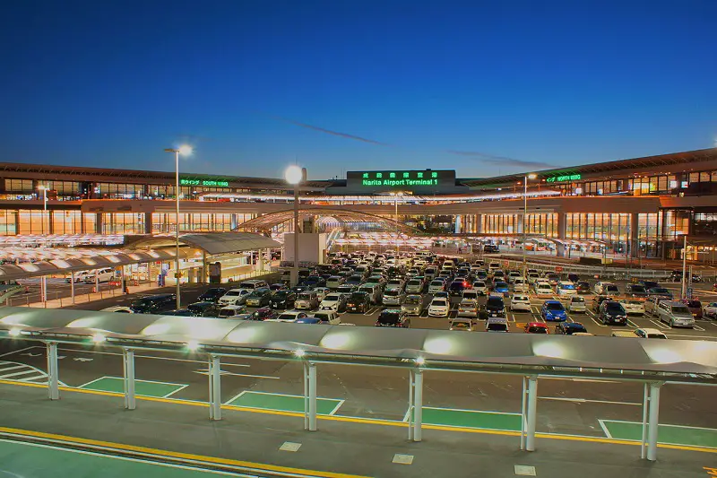 Narita International Airport in Tokyo