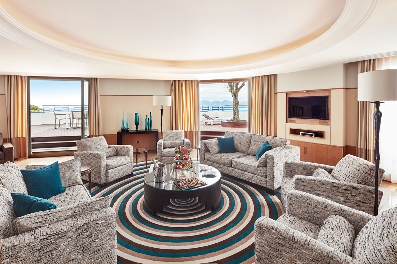 Penthouse Suite, Grand Hyatt Cannes Hótel Martinez