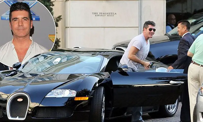 Simon Cowell's Bugatti Veyron