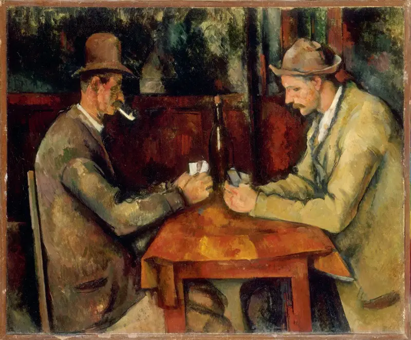 The Card Players - Paul Cezanne