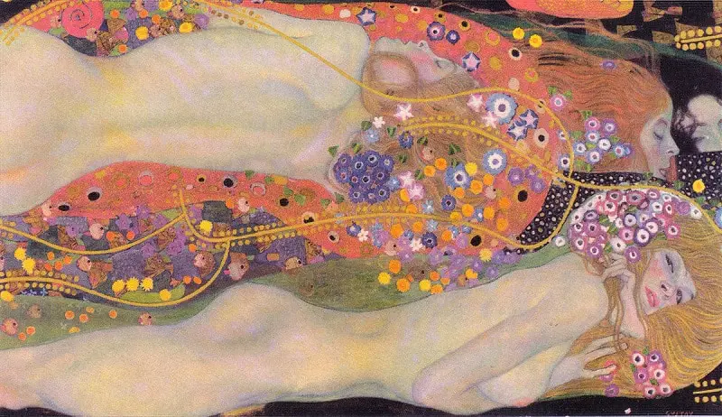 Water Serpent II - Gustav Klimt