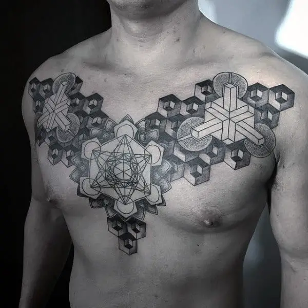 cool-tattoo-geometric-patterns-of-sacred-geometry-on-mans-chest