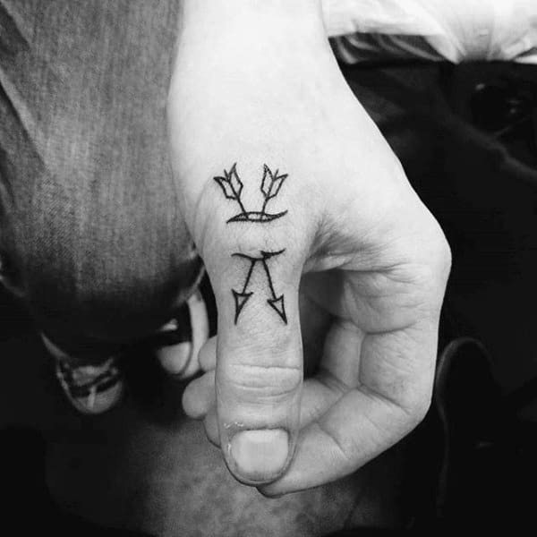 Cross Sign Tattoo Ideas For Men  Cross tattoo on hand  TiptopGents