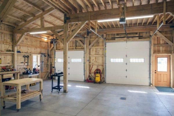 double-garage-door-workshop-ideas