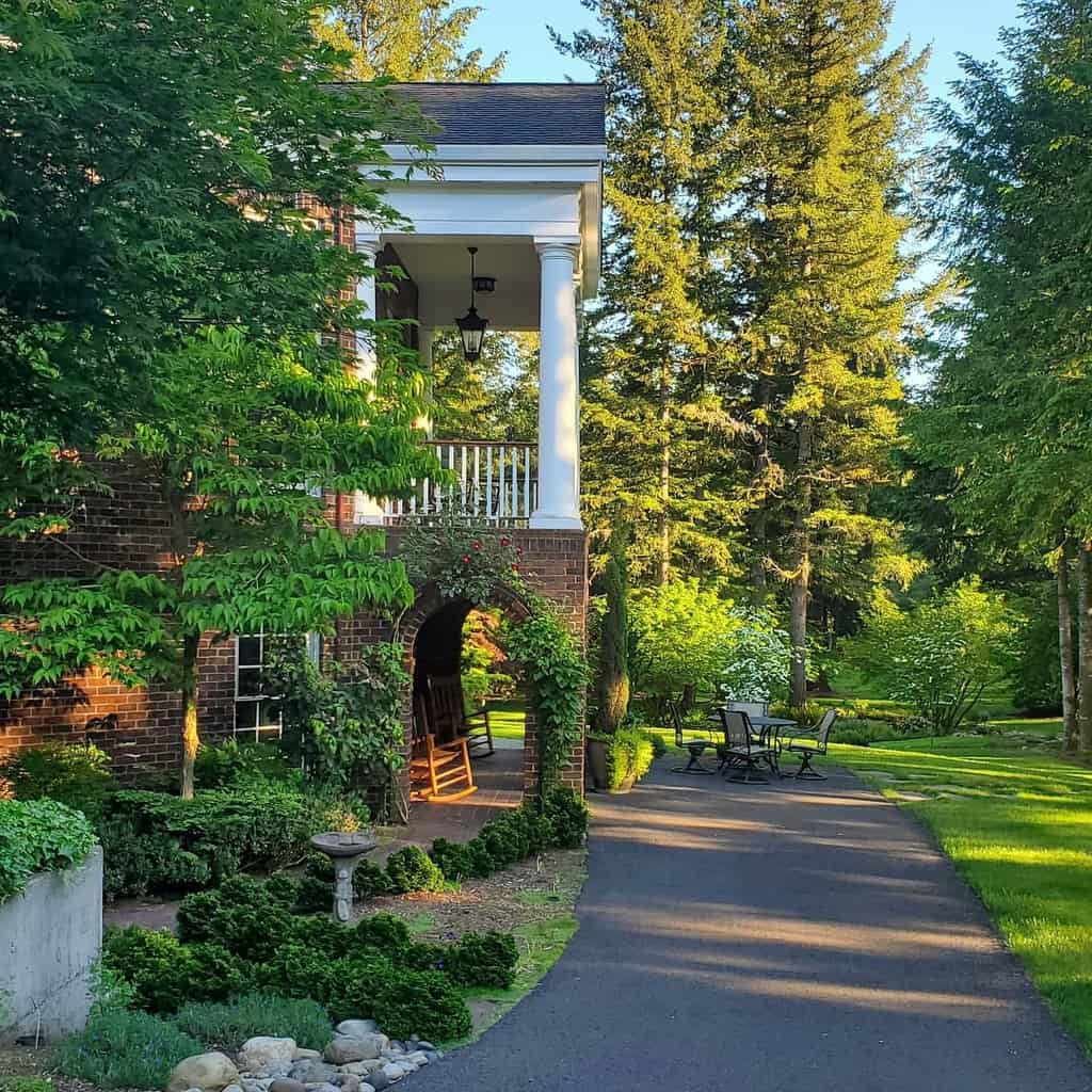 Front Yard Shade Garden Designs