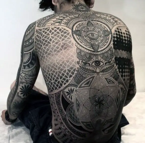 Some dotwork sacred geometry and  Skinny Buddha Tattoo  Facebook