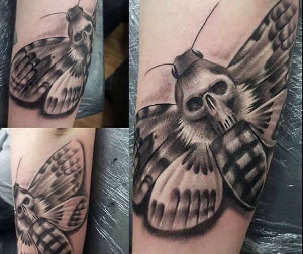 grenade-moth-mens-shaded-forearm-tattoos