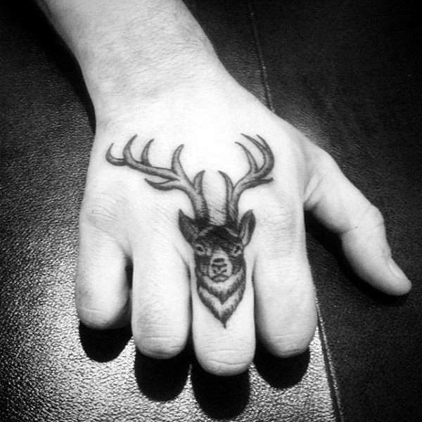 ring-finger-tattoo-designs-for-men-of-deer
