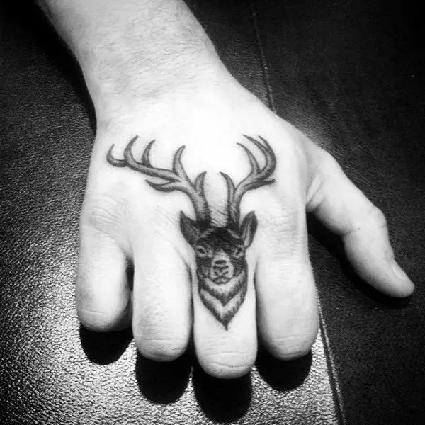 Wondrous Deer Simple Tattoos  Deer Simple Tattoos  Simple Tattoos   MomCanvas