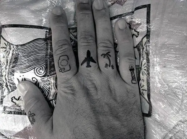 Finger Tattoos for Men  Design Ideas for Guys