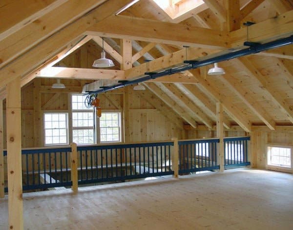 garage with loft ideas