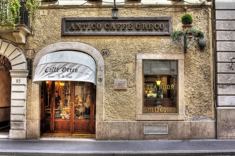 Antico Caffè Greco - Rome