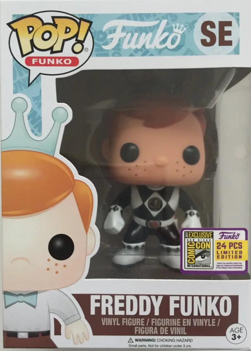 Freddy Funko Black Ranger