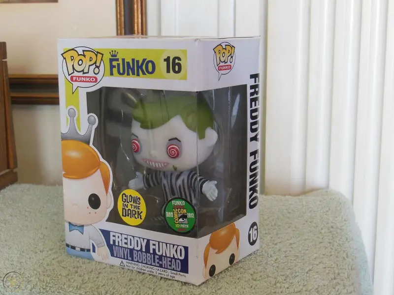 Glow in the Dark Beatlejuice Freddy Funko