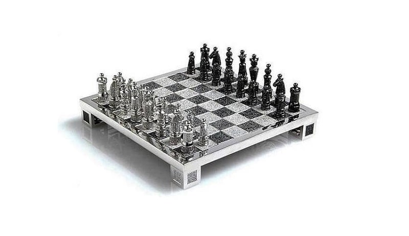 The world's most expensive chess set costs RM17 million