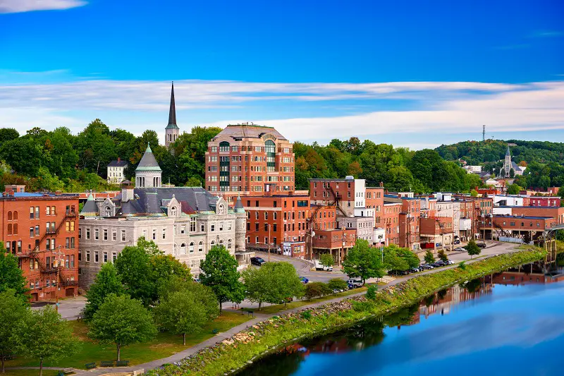 Augusta Maine Skyline