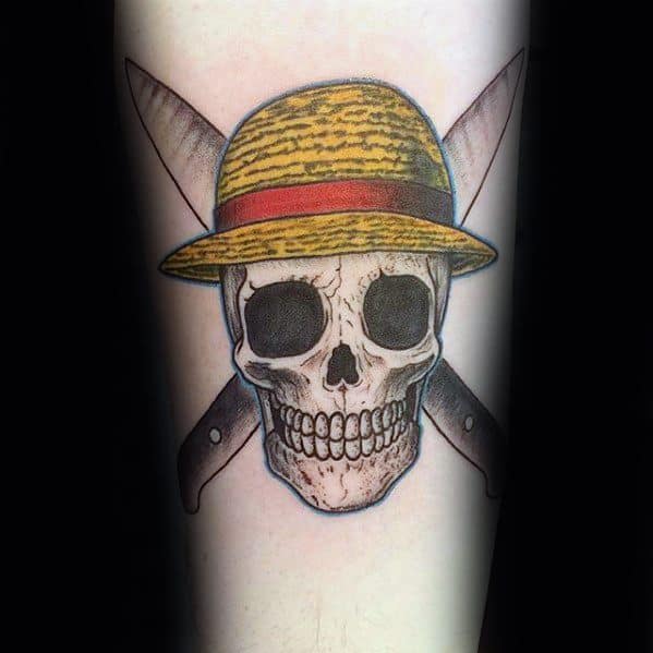 35 Awesome One Piece Tattoos For The Straw Hat Pirates  Tattoodo