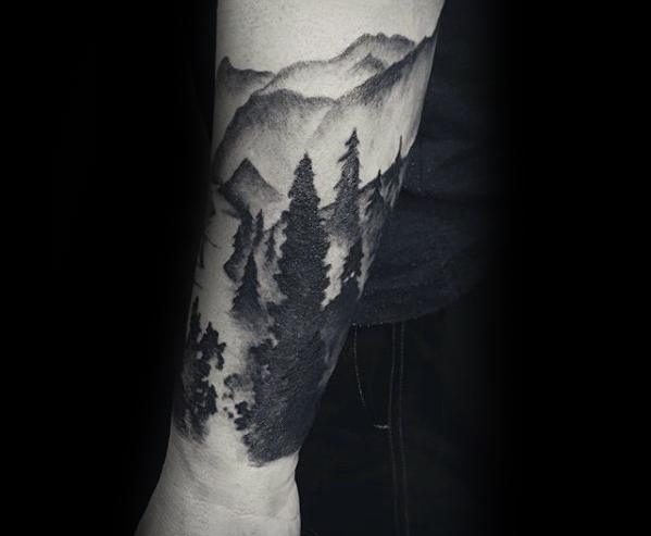 forearm-sleeve-male-cool-river-tattoo-ideas