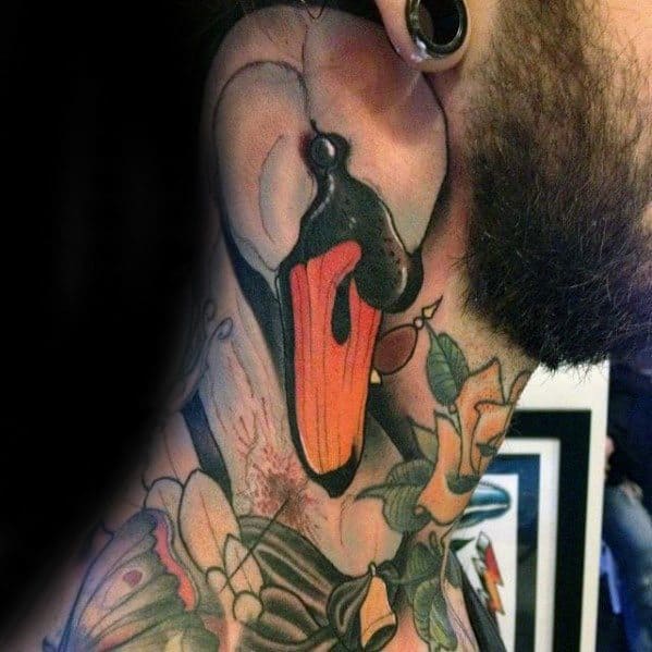 incredible-swan-neck-tattoos-for-men