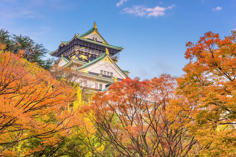 Osaka, Japan at Osaka Castle