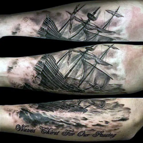 70 Ship Wheel Tattoo Designs For Men  A Meaningful Voyage