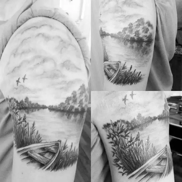 river-male-tattoos-quarter-sleeve