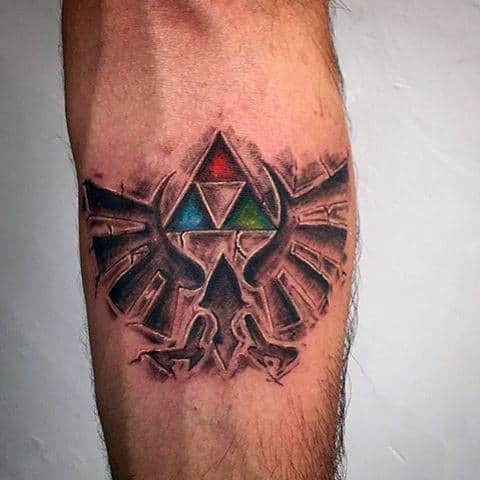 Traditional Zelda Tattoo Idea  BlackInk