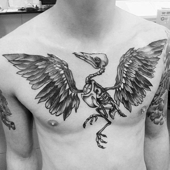 swan-skeleton-with-wings-male-tattoo-designs-on-upper-chest