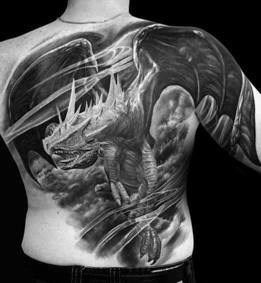 3d-realistic-mens-full-back-tattoo-of-dragon