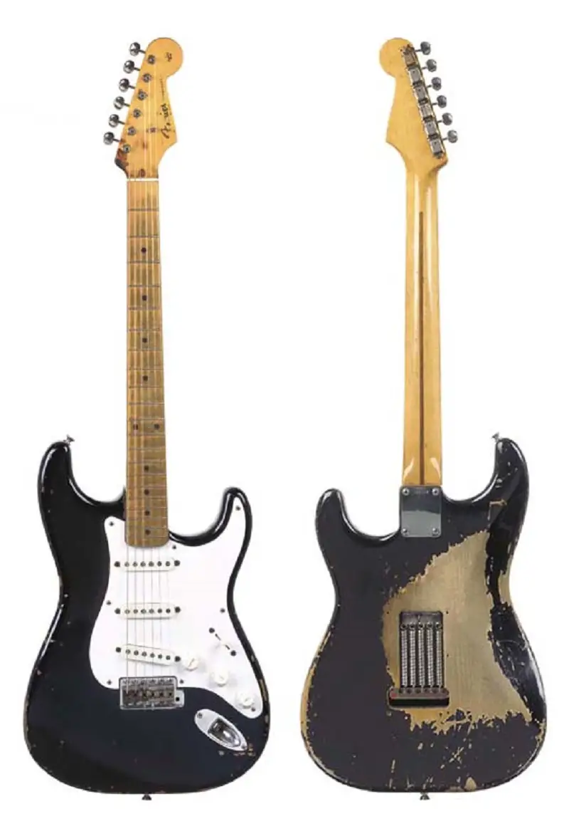 Eric Clapton's Fender Stratocaster Blackie Guitar