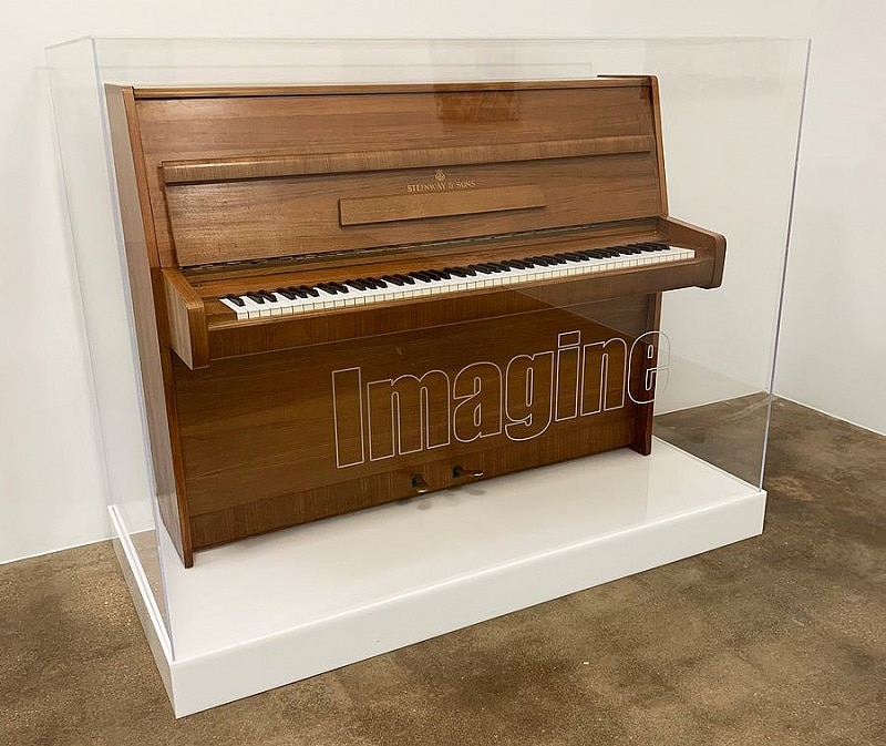 Steinway Z Piano by John Lennon