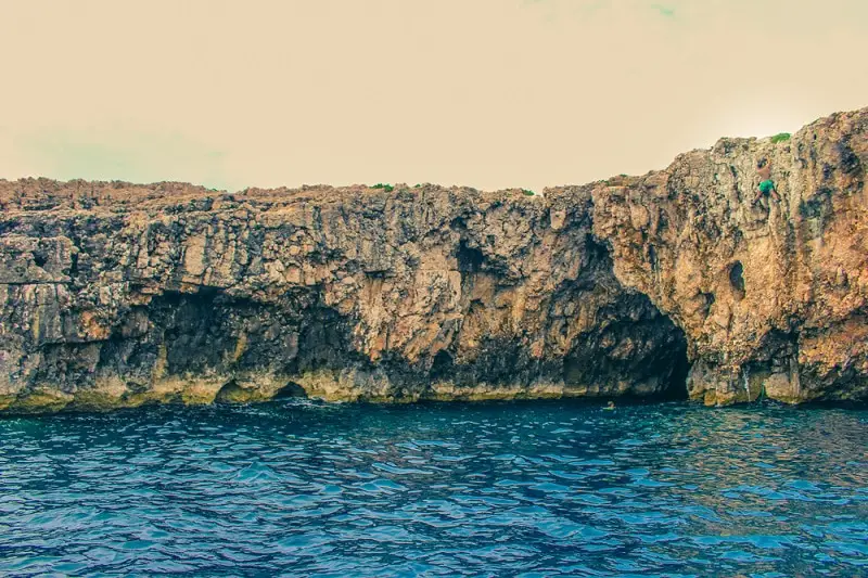 Beautiful,Rock,Formation,At,Mediterranean,Sea,,In,Hvar,Island,,Croatia.