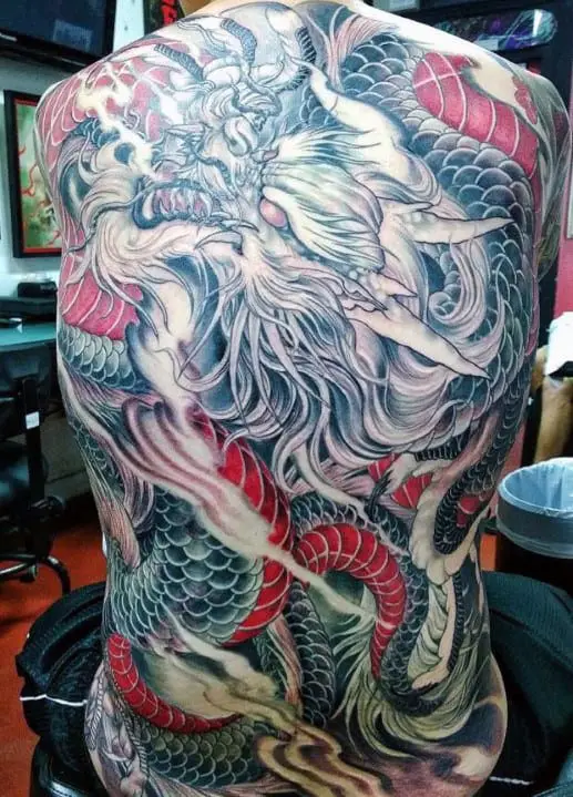 Tattoo uploaded by Ashlee Wilson  Full Back Tiger and Dragon  tigertattoo dragontattoo staugustinetattooartist floridatattooattist  japanesetattoo fullbacktattoo inkedlife tattooedlife tattooart  tattoolovers  Tattoodo