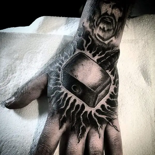 amazing-mjolnir-lighting-bolts-guys-hand-tattoo-design
