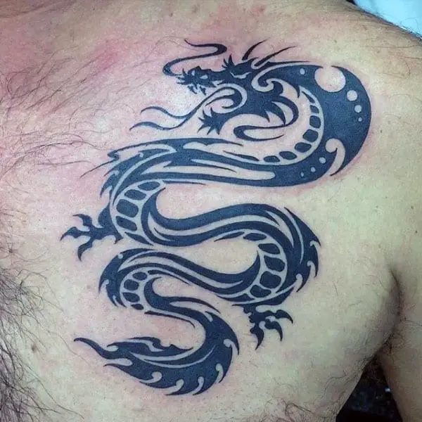 black-ink-dragon-tribal-tattoos-for-men