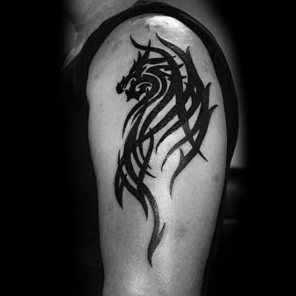 creative-guys-dragon-tribal-tattoo-designs