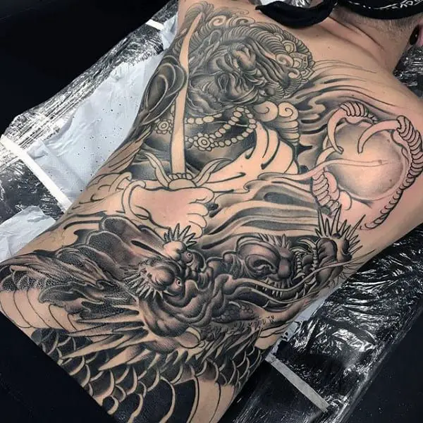dragon-with-sphere-mens-full-back-tattoos
