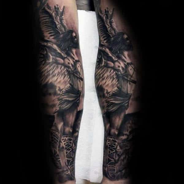 full-sleeve-shaded-male-tattoo-icarus-design