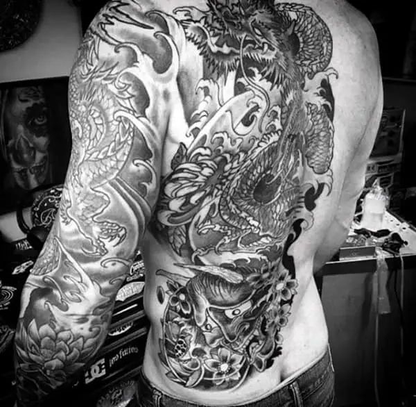 half-side-of-back-guys-dragon-tattoos