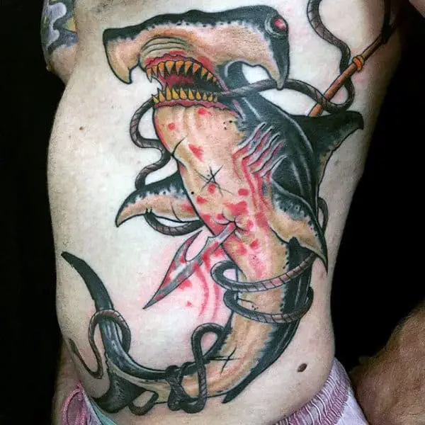 Hammerhead shark tattoo   Patrick tattoo shop mauritius  Facebook