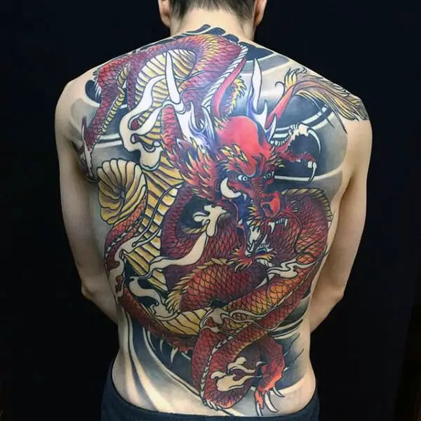 Discover more than 71 red dragon spine tattoo best  incdgdbentre