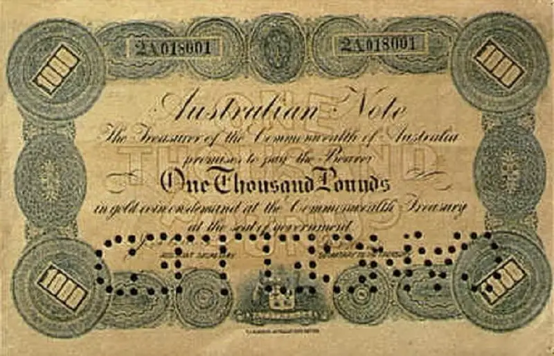 Australian banknote