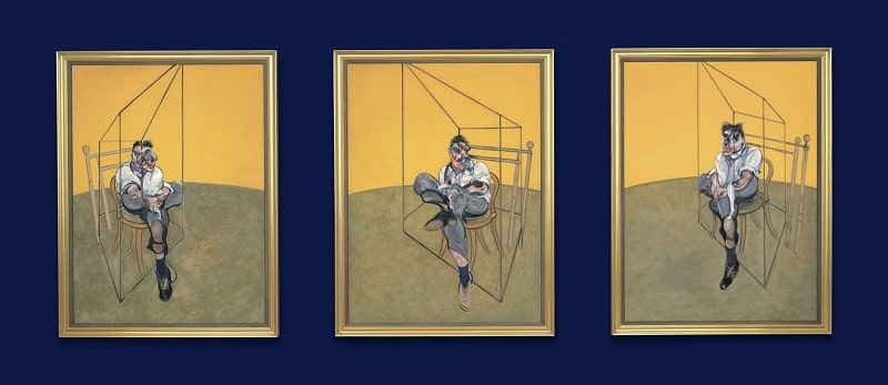 Three Studies of Lucian Freud - Francis Bacon