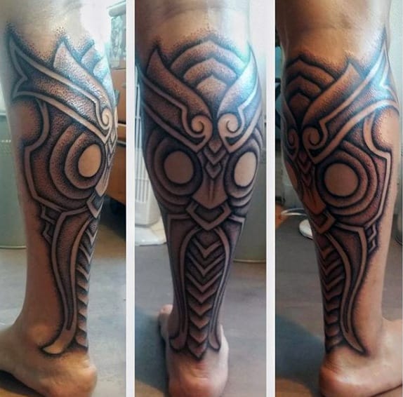 awesome-calf-tattoos-for-men