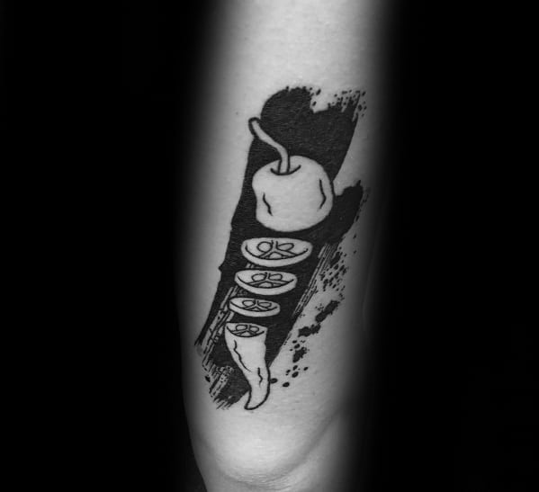 Chili pepper tattoo on the ankle  Tattoogridnet