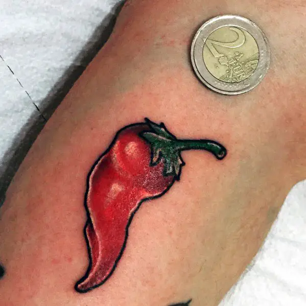 Tattoo uploaded by Lindsey Wiseley  Chili pepper tattoo  Tattoodo