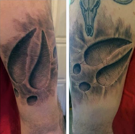 3d-realistic-deer-track-tattoo-for-males