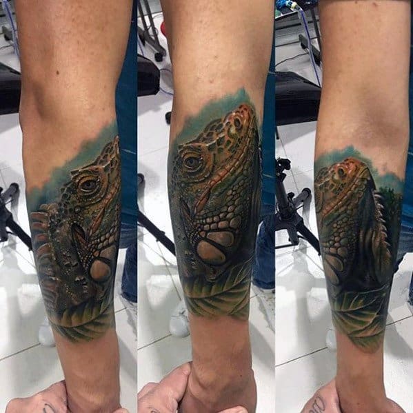 cool-male-iguana-tattoo-designs