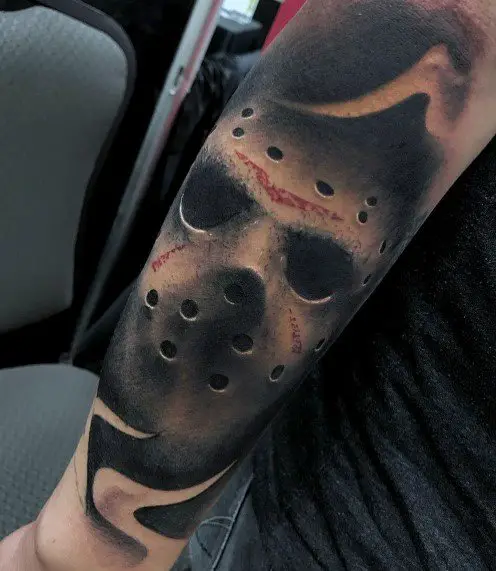 Jason Voorhees tattoo by Khail Tattooer  Post 16716