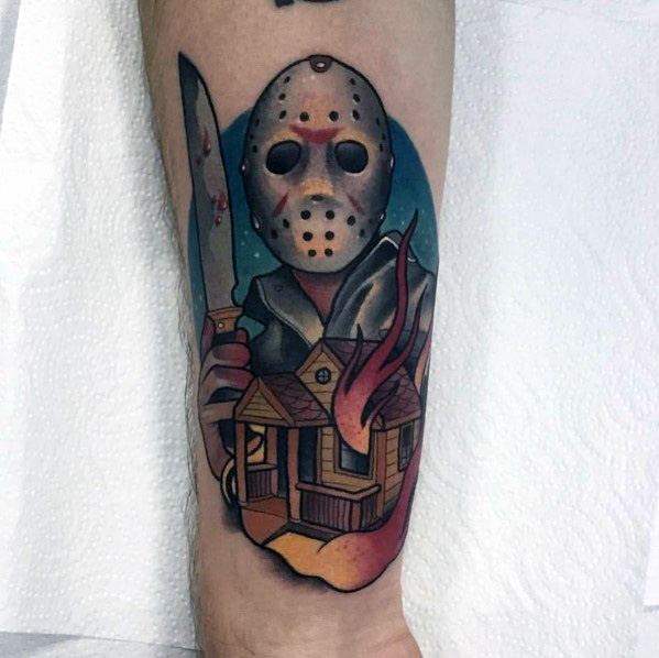 horror-movie-tattoo-for-males